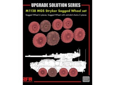 RFM 2111 Набор колёс для 5148 M1128 MGS Stryker 1/35