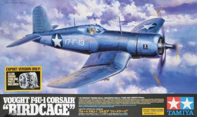 Tamiya 60324 Corsair F4U1 &quot;Birdcage&quot; с набором фототравления, и подставкой 1/32
