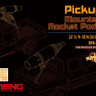 Meng Model SPS-034 Pickup Mounted Rocket Pods 1/35
