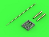 Master AM-72-073 MiG-19S (Farmer C) - gun barrels set, &amp; Pitot Tube