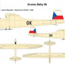 Fly model 48021 Grunau Baby IIB (Czechoslovakia) 1/48