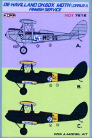 Kora Model NDT72012 DH.60X Moth Finnish Service декали декали 1/72