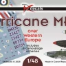 Dk Decals 48071 Hurricane Mk.II over Western Europe (8x camo) 1/48