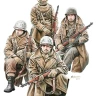 Miniart 53045 U.S. Tank Riders, Winter 1944-45 (4 fig.) 1/35