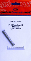 Quickboost QB32 191 F-4 Phantom II mirrors 1/32