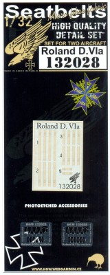 HGW 132028 Roland D.VIa Seatbelts 1/32