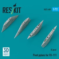 Reskit 72499 Pivot pylons for FB-111 (4 pcs.) 1/72
