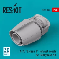 Reskit U48189 A-7 'Corsair II' exh.nozzle (HOBBYB) 1/48