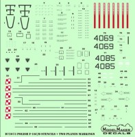 Model Maker Decals D72073 Polish Lockheed-Martin F-16C/F-16D Stencils 1/72