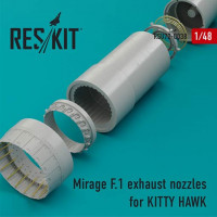 Reskit RSU48-0038 Mirage F.1 exhaust nozzles (KITTYH) 1/48