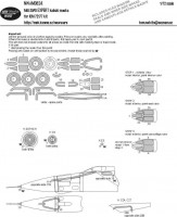 New Ware NWA-M0824 Mask MiG-25PD EXPERT (ICM 72177) 1:72