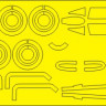 New Ware NWA-M0824 Mask MiG-25PD EXPERT (ICM 72177) 1/72