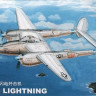 Mini Hobby Models 80401 Американский тяжелый истребитель Lockheed P-38J Lightning 1/48
