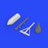 Eduard 672121 Spitfire 500lb bomb set 1/72