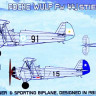 Kora Model KPK72092 Fw 44J Stieglitz Argentinien&Chilean Service 1/72