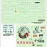 Model Maker Decals MM73004 Mikoyan MiG-29UB "4105" Stanislaw Skalski LIMITED SET 1/72