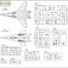 Model Maker Decals MM73004 Mikoyan MiG-29UB "4105" Stanislaw Skalski LIMITED SET 1/72