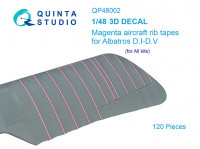 Quinta studio QP48002 Розовые киперные ленты Albatros D.I-D.V 1/48