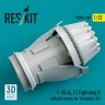 Reskit U32202 F-35 (A, C) Lightning II exh. nozzle (TRUMP) 1/32