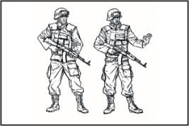 CMK F35173 CZ Army KFOR (2 fig. ) 1/35
