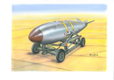 Valom 72127 Nuclear bomb Mk.7 1/72