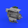 Eduard 672353 BRASSIN Bf 109G-2/G-4 engine PRINT (EDU) 1/72