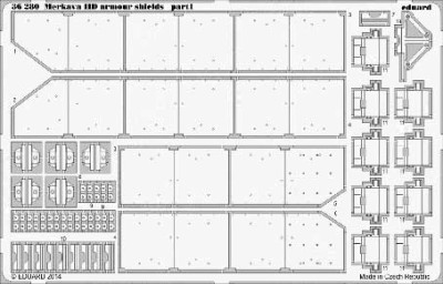 Eduard 36280 Merkava IID armour shields