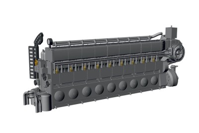 CMK N72027 Diesel Engine MAN M9V46 for UIXC 1/72