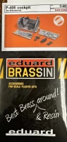 Eduard 6481096 BRASSIN P-40E cockpit PRINT (EDU) 1/48