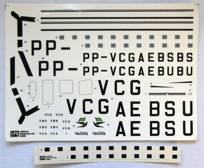 LPS Hobby LPS-72001 1/72 Curtiss C-46 VARIG (William Bros)