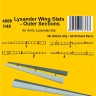 CMK SP4509 Lysander Wing Slats - Outer Sections (AIRFIX) 1/48