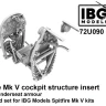 IBG U7290 Spitfire Mk.V Cockpit w/o underseat armour 1/72