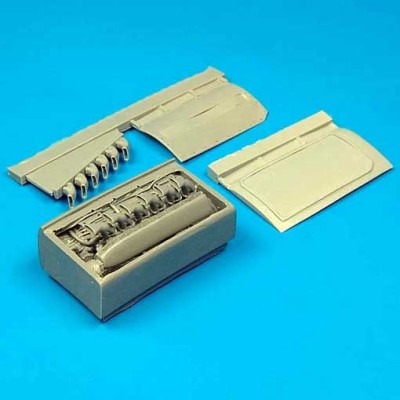 QuickBoost QB48011 P-39N/Q Airacobra engine 1/48