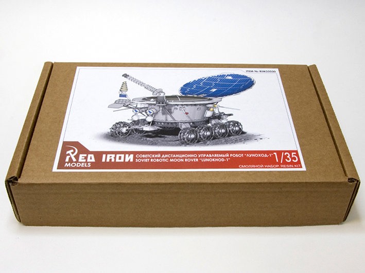 Red Iron Models RIM35030 Советский дистанционно управляемый робот Луноход-1 1/35