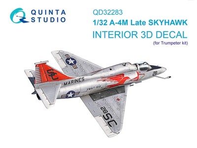 Quinta studio QD32283 A-4M Late Skyhawk (Trumpeter) 1/32