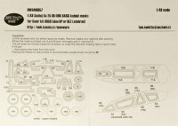 New Ware NWA-M0057 1/48 Mask Su-25 UB/UBK BASIC (SMER/KP)