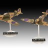 Revell 03771 Supermarine Spitfire Mk.Ia & Hawker Hurricane Mk.I  1/144