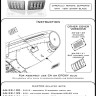 Master 32140 P-51 Mustang car.air filter cover RAF louvr.A 1/32