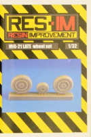 Res-Im RESIM32005 1/32 MiG-21 late wheel set