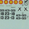 LF Model C4885 Decals F-5B Freedom Fighter Part II. 1/48