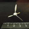 Metallic Details MDR7296 Arado Ar-196 propeller (3d-printed) (designed to be used with Airfix and Heller kits) 1/72