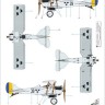 Frrom Azur FR0007 Nieuport-Delage NiD.29 Export: Decals Sweden, Italy and Spain 1/72