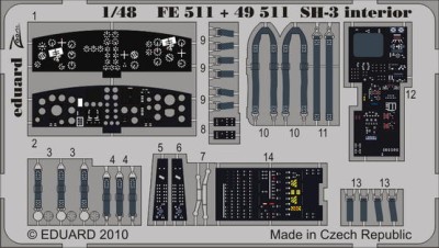 Eduard FE511 SH-3 interior S.A.