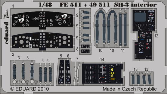 Eduard FE511 SH-3 interior S.A.