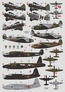 Dk Decals 72075 No.161(SD) Sqn. RAF (9x camo) 1/72