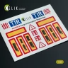 Reskit KA35012 Decals Cargo Information plates set No.1 1/35