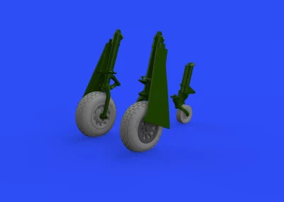 Eduard 648989 BRASSIN P-51B/C wheels block tread (EDU) 1/48