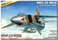 Звезда 7218 Самолет МиГ-23МЛД 1/72