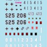 Star Decals 72-A1161 Pz.Kpfw.VI Ausf.D and Ausf.A Panther Baltic Offensive # 2. SS-Nordland, GD and 5. Pz.Div. in 1944-45.Baltic states-Narwa-Courland-Kenigsberg-East Preussia 1/72
