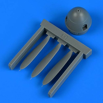 QuickBoost QB48944 Bf 109G propeller (EDU) 1/48